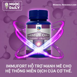 Công dụng của Immufort là giúp cơ thể tăng cường hệ miễn dịch.